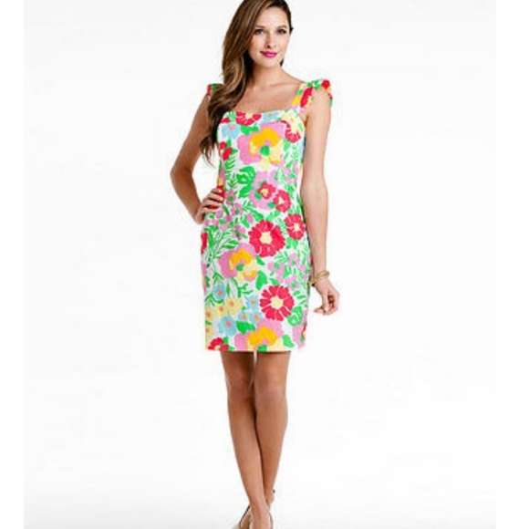 Lilly Pulitzer Dresses & Skirts - Lilly Pulitzer Sarafina Dress Big Garden 37244